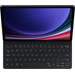 Samsung Galaxy Tab S9 Keyboard Cover QWERTZ Black top