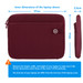 BlueBuilt Laptop Sleeve Width 41cm 17 inches Red visual Coolblue 1