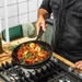 KitchenAid Classic Forged Wok 28cm product in use