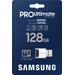 Samsung PRO Ultimate 128GB (2023) MicroSDXC + USB Reader packaging