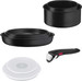 Tefal Ingenio Black Stone Topf- und Pfannenset 8-teilig 