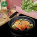 Tefal Ingenio Black Stone Cookware Set 8-piece product in use