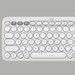 Logitech Pebble Keyboard 2 - K380s White QWERTZ detail