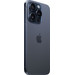 Apple iPhone 15 Pro 128GB Titan Blau rechte seite