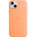 Apple iPhone 15 Plus Backcover mit MagSafe Sorbet Orange Main Image