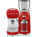 SMEG ECF02RDEU Red + Coffee Grinder Main Image