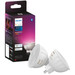 Philips Hue Spot White & Color MR16 4er-Pack verpackung