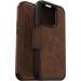 Otterbox Strada Apple iPhone 15 Pro Book Case Leather Brown with MagSafe right side