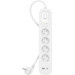 Belkin Surge Protection 4 Outlet 2m USB-C white front