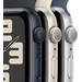 Apple Watch SE (2022) 44mm Midnight Aluminum Sport Band M/L detail