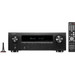 Denon AVR-X1800H DAB Black Main Image