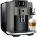 JURA E8 Dark Inox (EC) linke seite