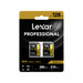 Lexar Professional 1800x GOLD 128 GB SDXC - Doppelpack verpackung