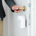 Nuki Smart Lock - White product in use