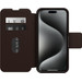 Otterbox Strada Apple iPhone 15 Pro Max Book Case Leather Brown with MagSafe front