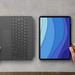 Logitech Combo Touch iPad Pro 12,9 Zoll (2022/2021/2020) Tastaturhülle QWERTZ Grau zubehör