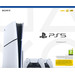 PlayStation 5 Slim Disc Edition + F1 24 + Covers Black + Extra Controller+ Charging Dock packaging