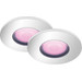 Philips Hue Xamento Recessed Spot Light Bathroom Chrome White and Color 2-pack Main Image