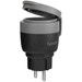 Hombli Smart Plug Outdoor V2 Schwarz vorne