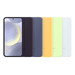 Samsung Galaxy S24 Backcover aus Silikon Dunkellila vorne