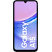 Samsung Galaxy A15 128GB Dunkelblau 5G + Samsung Ladegerät 25 Watt Schwarz vorne