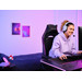 Kabelloses Headset Trust Fayzo GXT491 Violett für PC oder PlayStation produkt in gebrauch