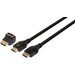 BlueBuilt HDMI-Kabel 4K 60Hz Nylon 5 Meter + 90-Grad-Adapter Main Image