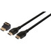 BlueBuilt HDMI-Kabel 4K 120 Hz / 8K 60 Hz Nylon 3 Meter + 90-Grad-Adapter Main Image