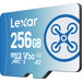 Lexar FLY 256 GB microSDXC 160 mb/s rechte seite