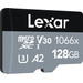 Lexar Professional 1066x SILVER 128 GB microSDXC 160 mb/s rechte seite