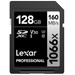 Lexar Professional 1066x SILVER 128GB SDXC 160mb/s Main Image