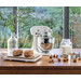 KitchenAid 5KSM185PSEAC Almond Cream product in use