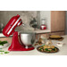 KitchenAid 5KSM185PSEER Empire Rot + Eisbereiter produkt in gebrauch