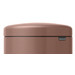 Brabantia NewIcon Pedal Trash Can 30L Satin Taupe detail