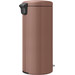 Brabantia NewIcon Treteimer 30 Liter Satin Taupe rückseite