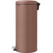 Brabantia NewIcon Treteimer 30 Liter Satin Taupe rechte seite