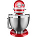 KitchenAid 5KSM185PSECA Liebesapfelrot + Eisbereiter vorne