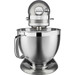 KitchenAid 5KSM185PSEMS Medaillon Silber vorne