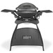 Weber Q2400 + Untergestell + Abdeckung vorne