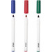 Cricut Permanent Markers 2.5mm Blue, Red, Green 3-pack front