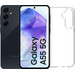 Samsung Galaxy A55 128GB Dunkelblau 5G + BlueBuilt Backcover Transparent Main Image