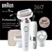 Braun Silk·épil 9 Flex 9-360 3D Weiß/Rosé Titan zubehör