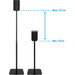 BlueBuilt Adjustable Stand for Sonos Era 100 Black visual Coolblue 1