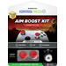 KontrolFreek Inferno AimBoost Thumb Sticks + Precision Rings Red/White Xbox packaging