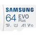 Samsung EVO Plus (2024) microSD 64GB + SD-Adapter vorne