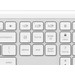 Logitech Signature Slim K950 Wireless Keyboard QWERTZ White detail