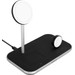 BlueBuilt 3-in-1 MagSafe Wireless Charger 15W Black front