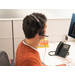 Poly Blackwire C5220 Office Headset product in use