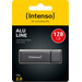 Intenso Alu Line USB 2.0 128GB Anthrazit verpackung