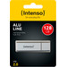 Intenso Alu Line USB 2.0 128GB Silber verpackung